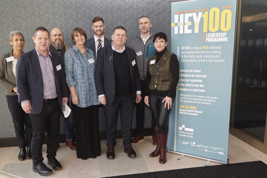 David (center) with some Network members.