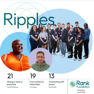 Cover of the spring edition of Rank Ripples